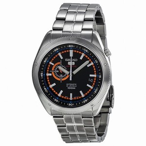 Seiko 5 Sports  Automatic Black Dial Stainless Steel Men's Watch SSA067