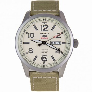 Seiko 5 Sports Automatic Beige Dial Men's Watch SRP635