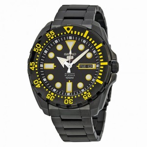 Seiko 5 Sports Divers Black Dial Men's Watch SRP607