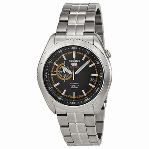 Seiko 5 Sports Green Dial Stainless Steel Men's Watch SSA063