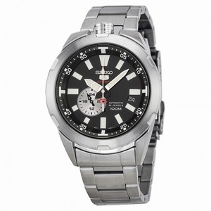 Seiko 5 Sports Spacewalk  50th Anniversary Black Dial Stainless Steel Men's Watch SSA167