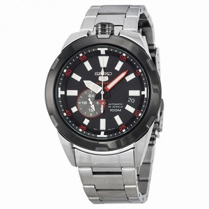 Seiko 5 Sports Spacewalk 50th Anniversary Black Dial Stainless Steel Men's Watch SSA169