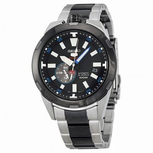 Seiko 5 Sports Spacewalk 50th Anniversary Black Dial Two-tone Men's Watch SSA171