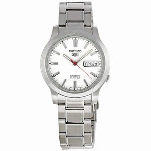 Seiko 5 White Dial Automatic Men's Watch SNK789