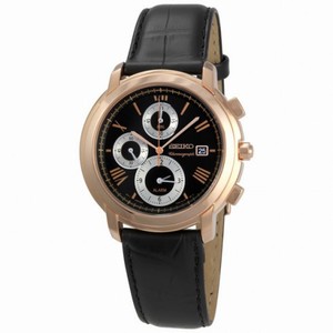 Seiko Alarm Men's Chronograph Watch SNAB80P1