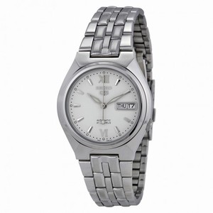 Seiko Automatic White Dial Stainless Steel Men's Watch SNK315K