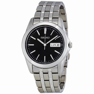 Seiko Black Dial Dress Men's Watch SGGA43