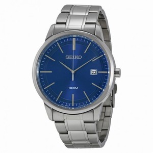 Seiko Blue Dial Stainless Steel Men's Watch SGEH15P1