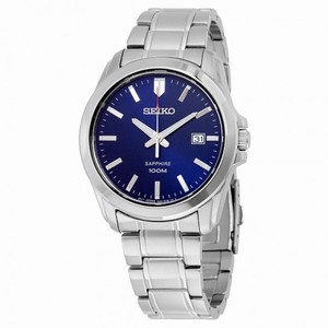 Seiko Blue Dial Stainless Steel Men's Watch SGEH47