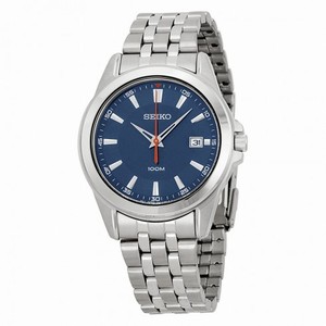 Seiko Blue Dial Stainless Steel Men's Watch SGEG87
