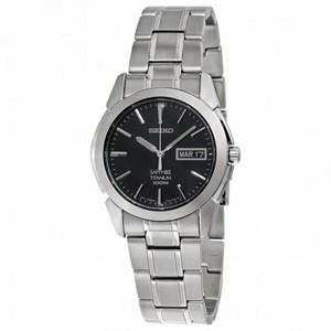 Seiko Blue Dial Titanium Men's Watch SGG729