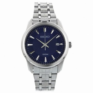 Seiko Casual Blue Dial Stainless Steel Men's Watch SGEG03