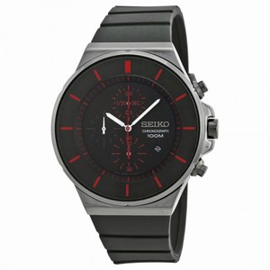 Seiko Chronograph Black Dial Men's Watch SNDD61