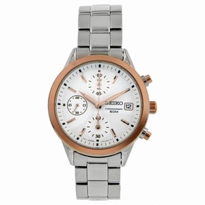 Seiko Chronograph Stainless steel Ladies Watch SNDY42