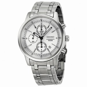 Seiko Chronograph Stainless Steel Men's Watch SNDC25