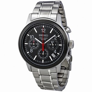 Seiko Chronograph Steel Men's Watch SSB011