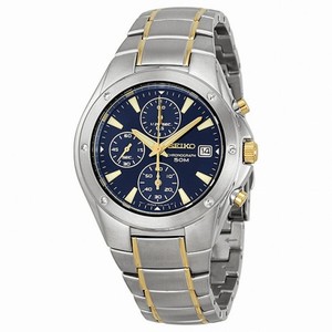 Seiko Chronograph Two-Tone Men's Watch SND585