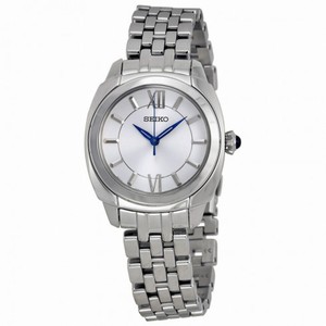 Seiko Classic Silver Dial Stainless Steel Ladies Watch SRZ425P1