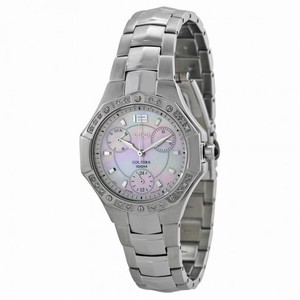 Seiko Coutura Diamond Pink Mother-of-Pearl Ladies Watch SUK007