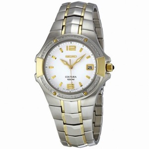 Seiko Coutura Diamond Two-Tone Steel Men's Watch SGED28