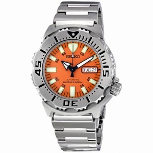 Seiko Diver Steel Orange Men's Watch SKX781