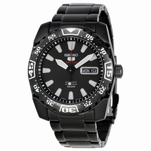 Seiko Divers Watch Black Dial Black PVD Stainless Steel Men's Watch SRP169K1