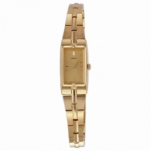Seiko Dress Gold-tone Champagne Dial Ladies Watch SZZC44