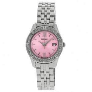 Seiko Dress Quartz Stainless Steel Ladies Watch SXDE47