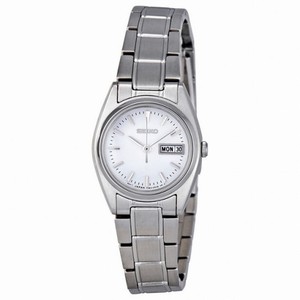 Seiko Dress Silver Dial Quartz Ladies Watch SXA129