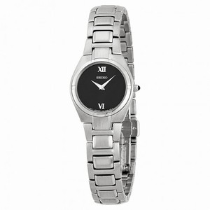 Seiko Dress Steel Black Ladies Watch SUJD53