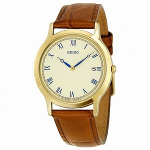 Seiko Gold-tone Casual Men's Watch SKP332