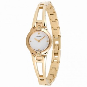Seiko Gold-Tone Diamond Ladies Watch SUJ708