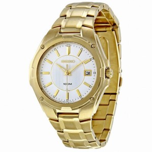 Seiko Gold-tone Dress Men's Watch SGEE62