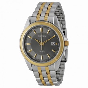 Seiko Grey Dial Two-tone Men's Watch SGEG90