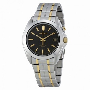Seiko Kinetic Dark Grey Dial Two-tone Stainless Steel Men's Watch SKA271P1