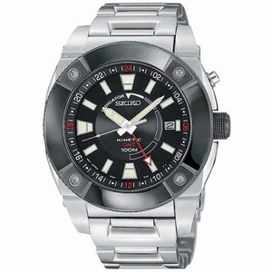 Seiko Kinetic GMT Men's Watch SUN005