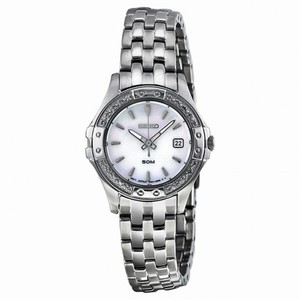 Seiko Le Grand Sport Diamond Mother of Pearl Dial Ladies Watch SXDE83