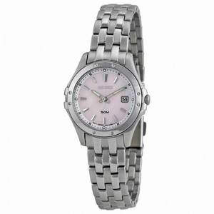 Seiko Le Grand Sport Pink Mother of Pearl Dial Steel Ladies Watch SXDC95