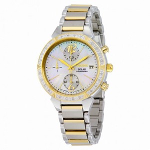 Seiko Mother of Pearl Dial Two-tone Ladies Watch SSC866