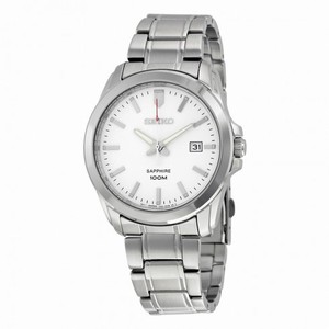 Seiko  Neo Classic White Dial Stainless Steel Men's Watch SGEH45
