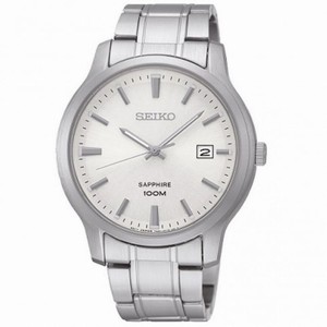 Seiko Neo Classic White Dial Stainless Steel Men's Watch SGEH39