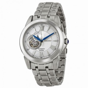 Seiko Premier Automatic White Dial Stainless Steel Men's Watch SSA241