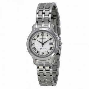 Seiko Premier Stainless Steel Ladies Watch SXDE01