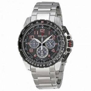 Seiko Prospex Black Dial Stainless Steel Men's  Watch SSC315