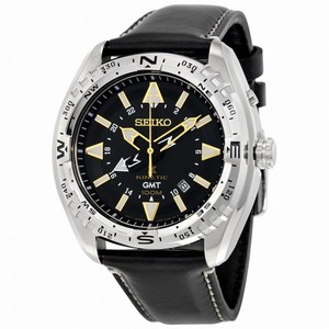Seiko Prospex GMT Black Dial Kinetic Men's Watch SUN053P1
