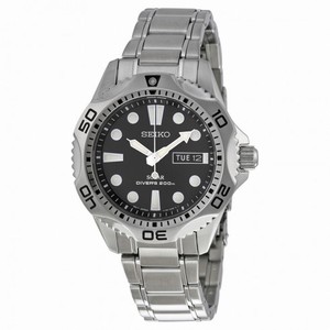 Seiko Prospex Solar Black Dial Stainless Steel Men's Watch SNE107