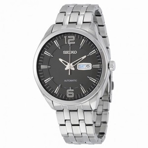 Seiko Recraft Automatic Black Dial Stainless Steel Men's Watch SNKN47