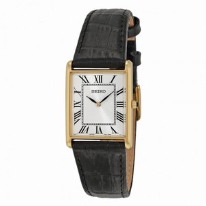 Seiko Silver Dial Gold-tone Ladies Watch SFP608