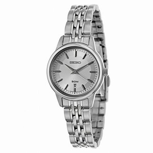 Seiko Silver Dial Stainless Steel Ladies Watch SUR899