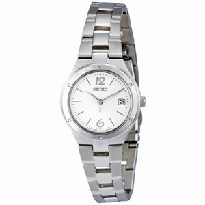 Seiko Silver Dial Stainless Steel Ladies Watch SXDC47